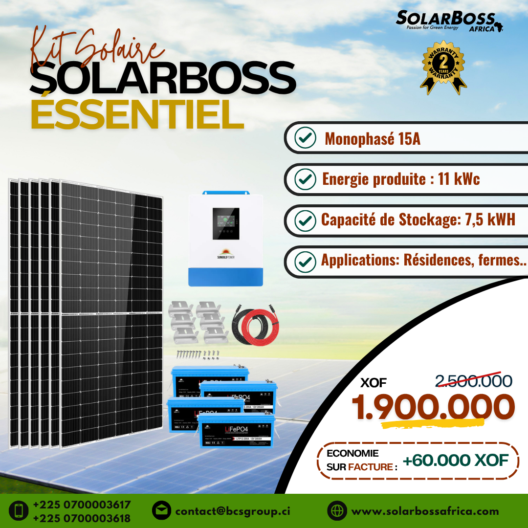 KIT SOLARBOSS ESSENTIEL