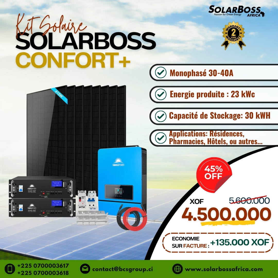KIT SOLARBOSS CONFORT+