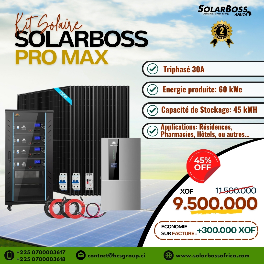KIT SOLARBOSS PRO MAX
